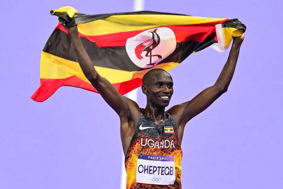 Uganda’s Cheptegei Triumphs in Olympic 10,000m, Sets World Record