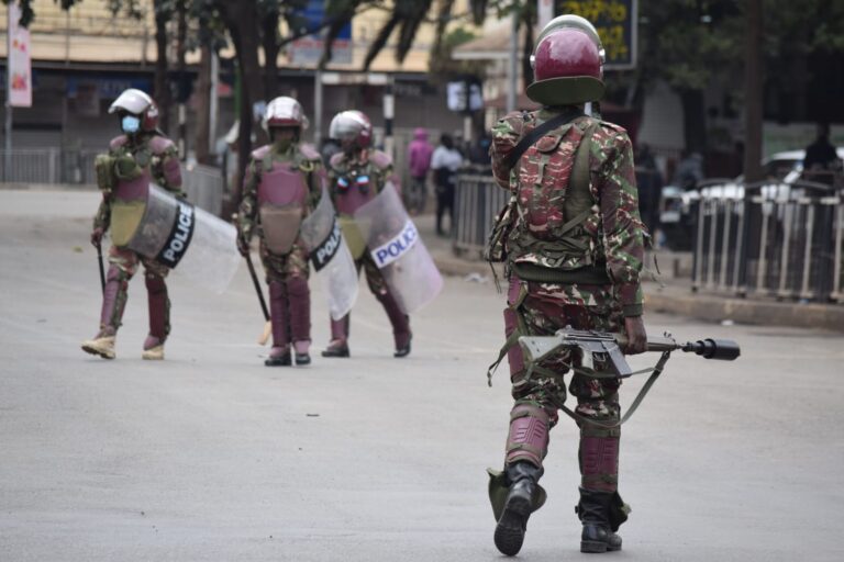 Heightened Security Measures in Nairobi Amid Ongoing Protests